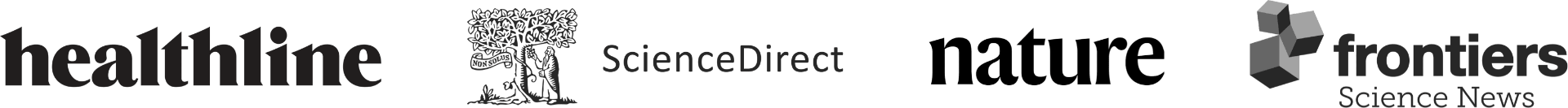 Featured on Healthline, ScienceDirect, Nature, Frontiers